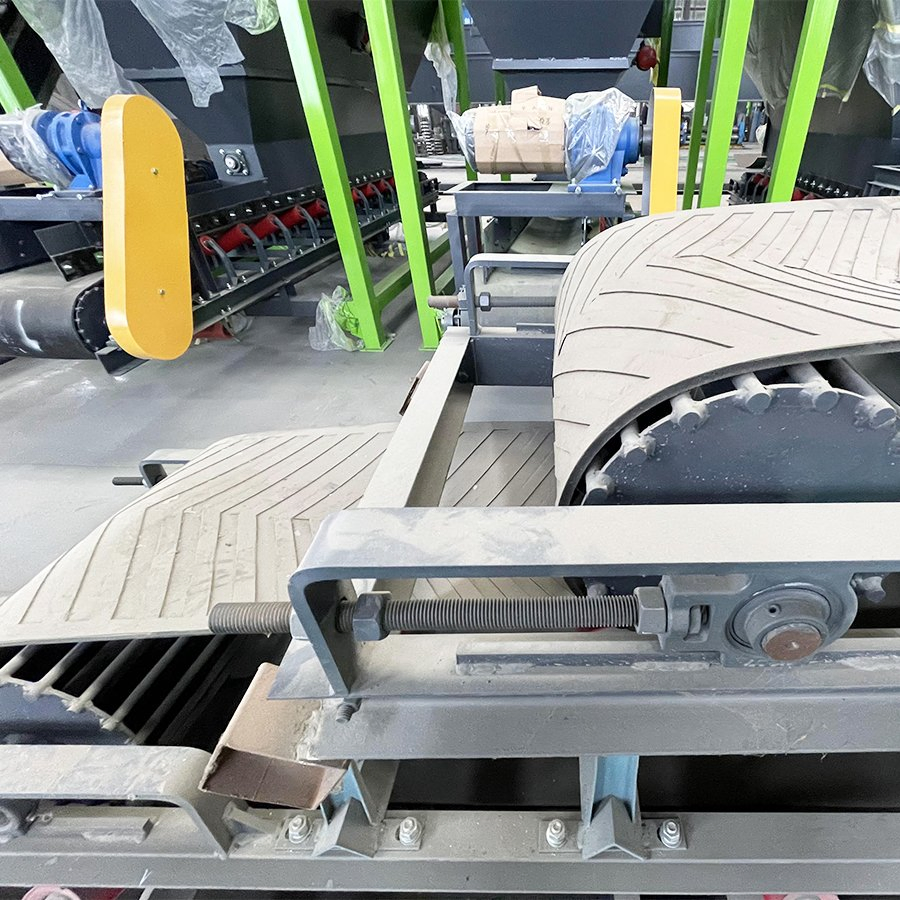 Stainless Steel Food-Grade Belt Conveyor System for Food and Chemical Industries