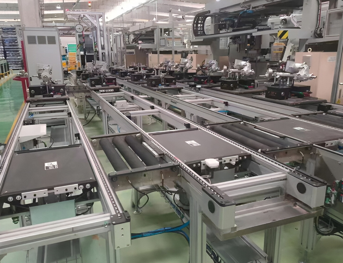 China Customized Belt Conveyor OEM Factory Price Pallet Conveyor For Heavy Goods Industrial Conveying System
