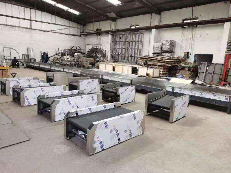 Airport Baggage Conveyor Belt System at Airport