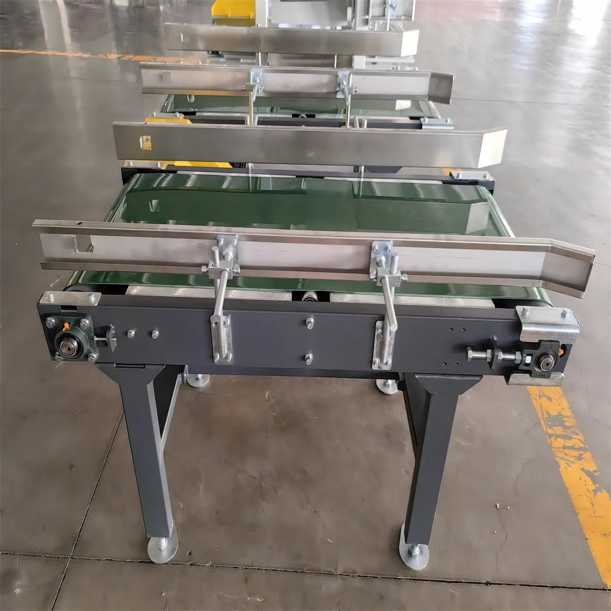 High Speed Precision Online Weight Check Belt Conveyor System Automatic Sorting Conveyor