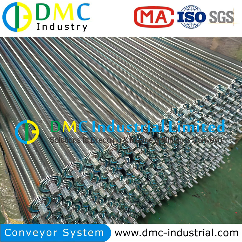 Logistics Sorting High-Speed Precision Conveyor Roller with Sealed Bearings