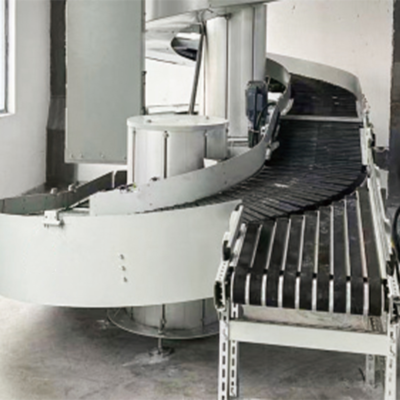 New Modular Spiral Conveyor with Quick-Assembly for Manufacturing Plant and Retail Applications Flexible Production