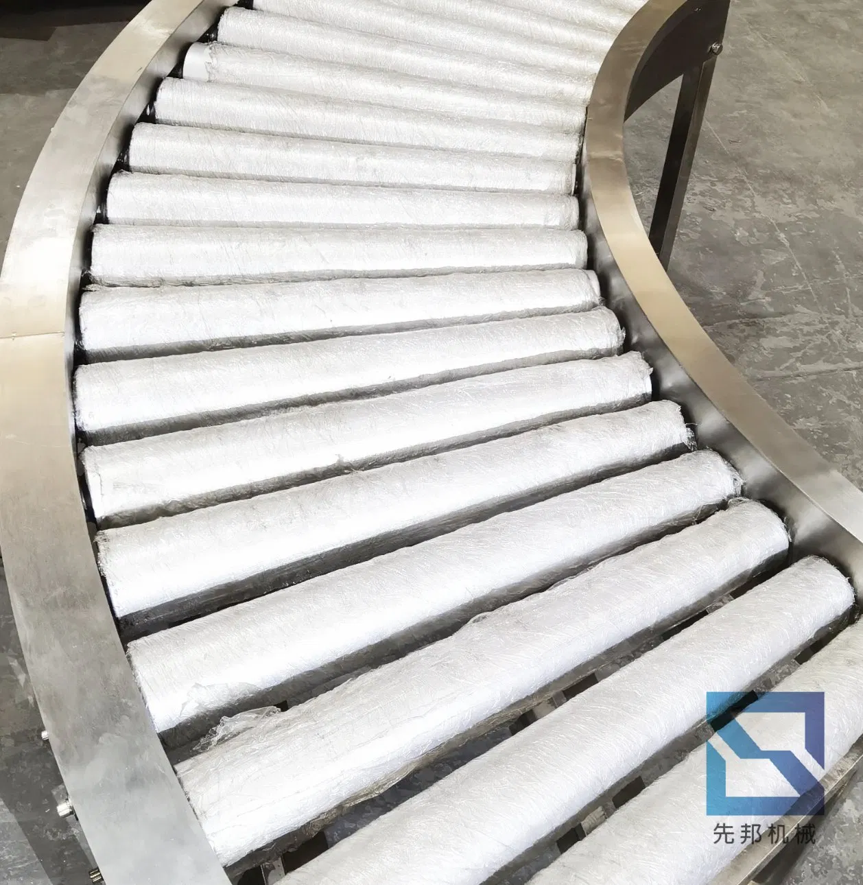 Versatile 90 Degree and 180 Degree Circular Sorting Conveyor System