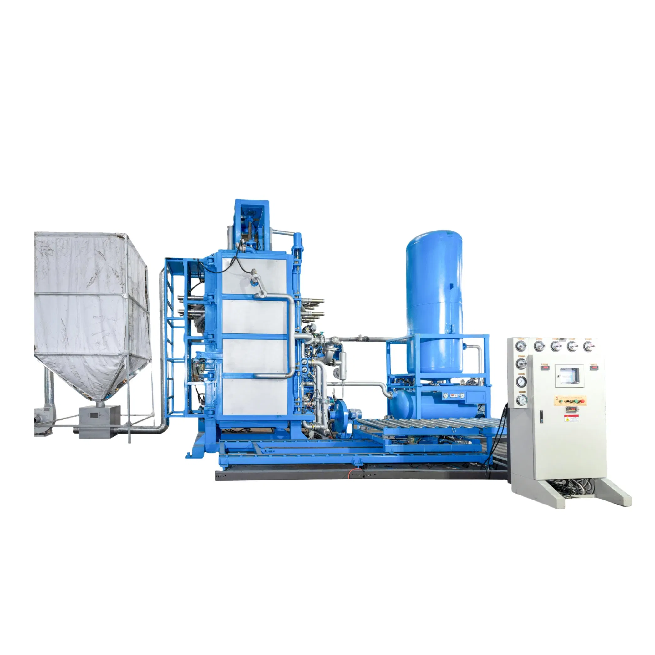 Turnkey EPS Vertical Block Production Line with Vacuum System and Conveyor (Installation Service)