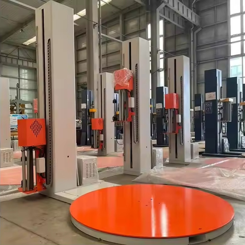 Pallet Wrapping Machine Conveyor Line for Logistics
