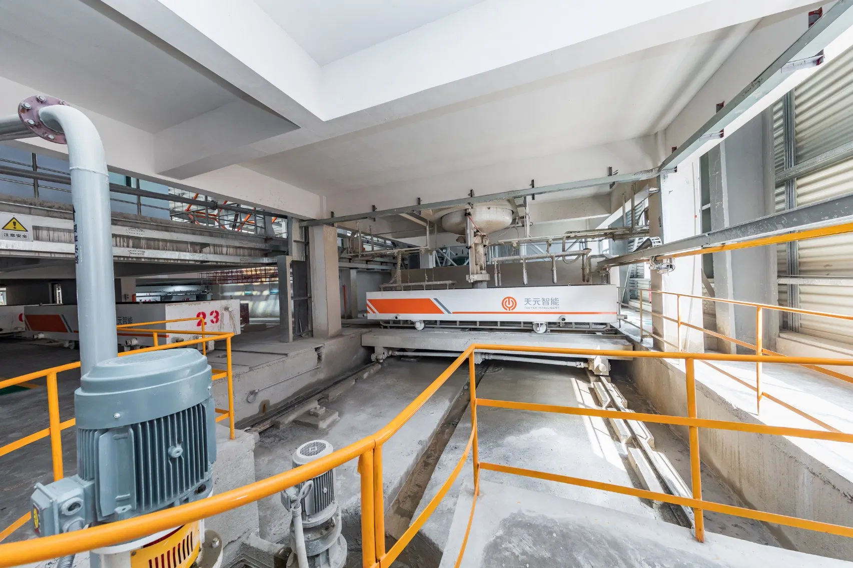 Advanced AAC After Autoclave Double-Cake Chain Conveyor System