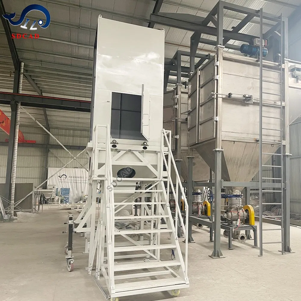 Bulk Loading System with Telescopic Spout and Conveyor