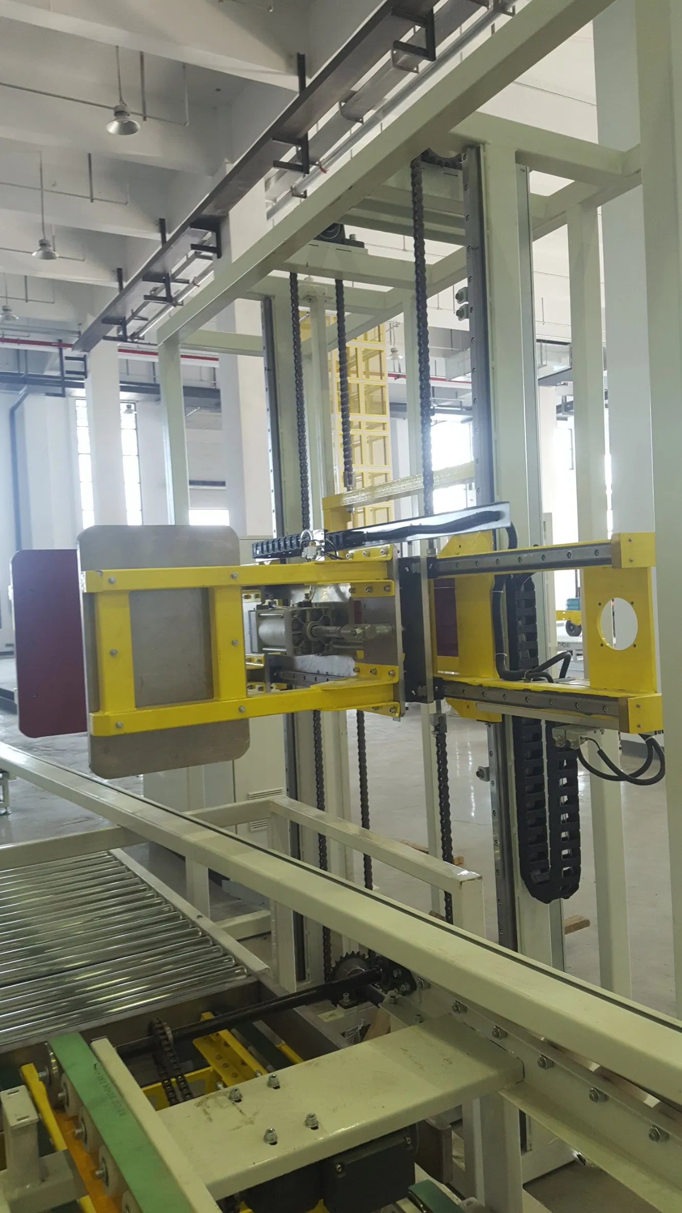 Efficient Automotive Engine Assembly Line with Precision Conveyors