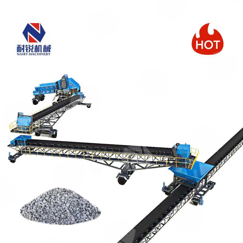 1200Mm Width High Quality Quarry Mining Conveyor Belt Sand and Gravel Aggregate Belt Conveyor System