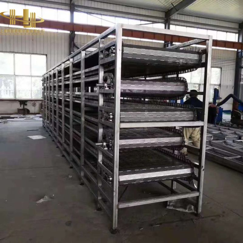 Durable Stainless Steel Belt Conveyor System with Corrosion Resistance for Food Processing