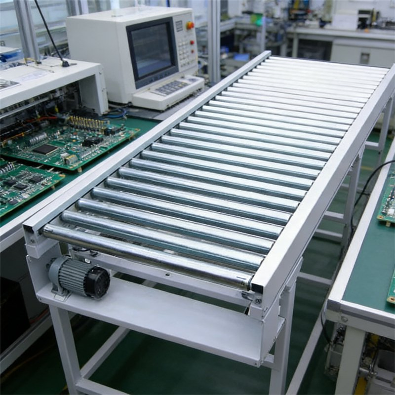High Speed Roller Conveyor for Sorting and Distribution Lines