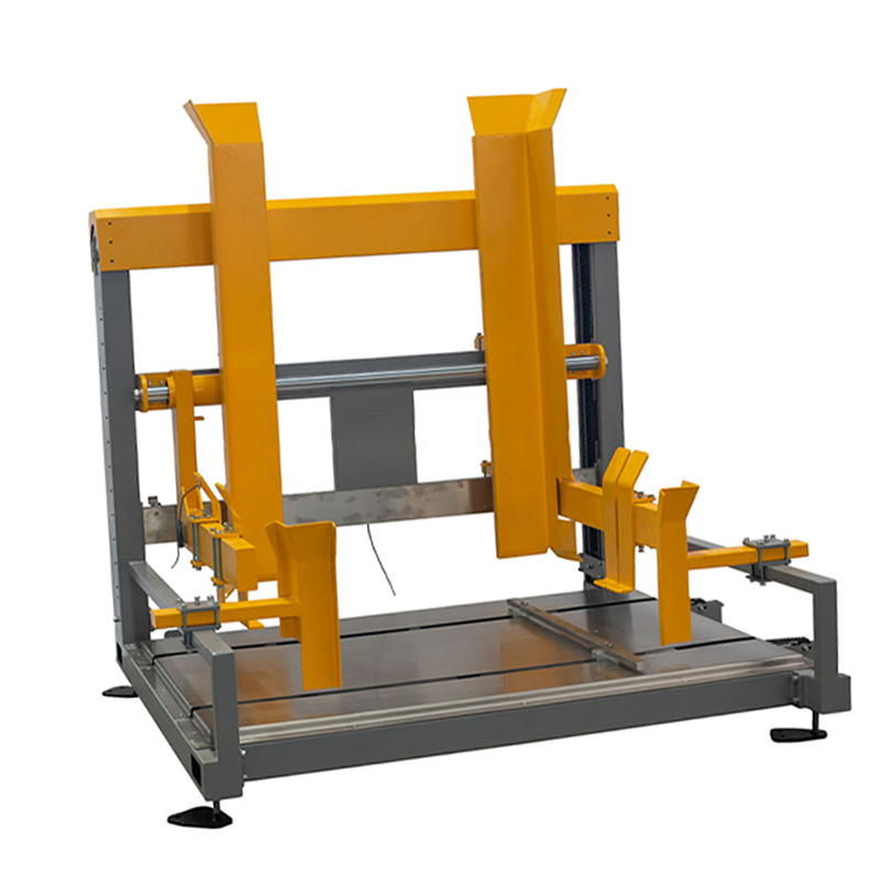 Fully Automated Bottled Water Pallet Conveyor Line Connects to Production Line