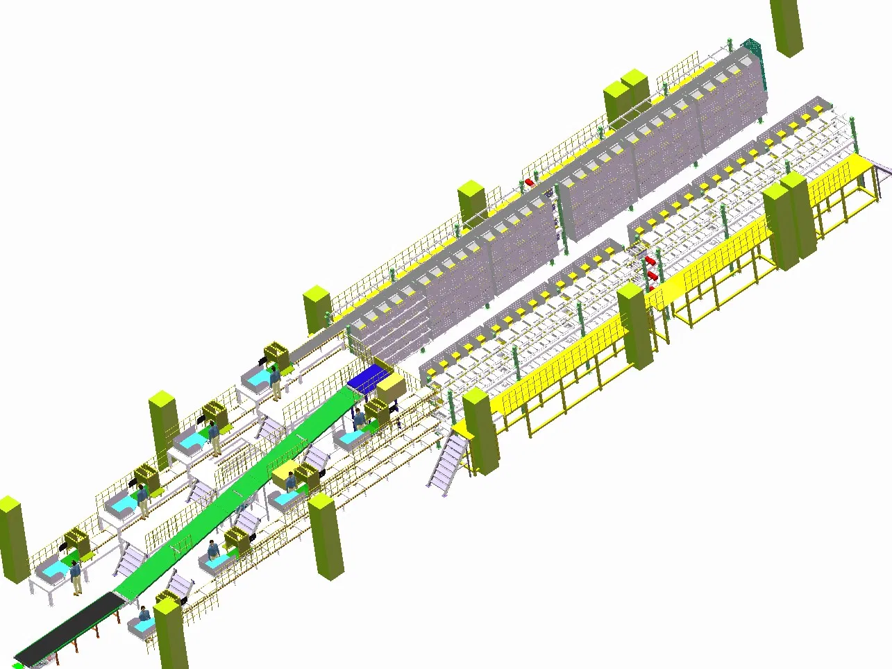 Smart Automated Parcel Sorting Conveyor System for Streamlined Logistics