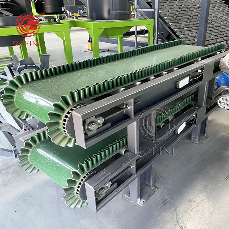Stainless Steel Food-Grade Belt Conveyor System for Food and Chemical Industries