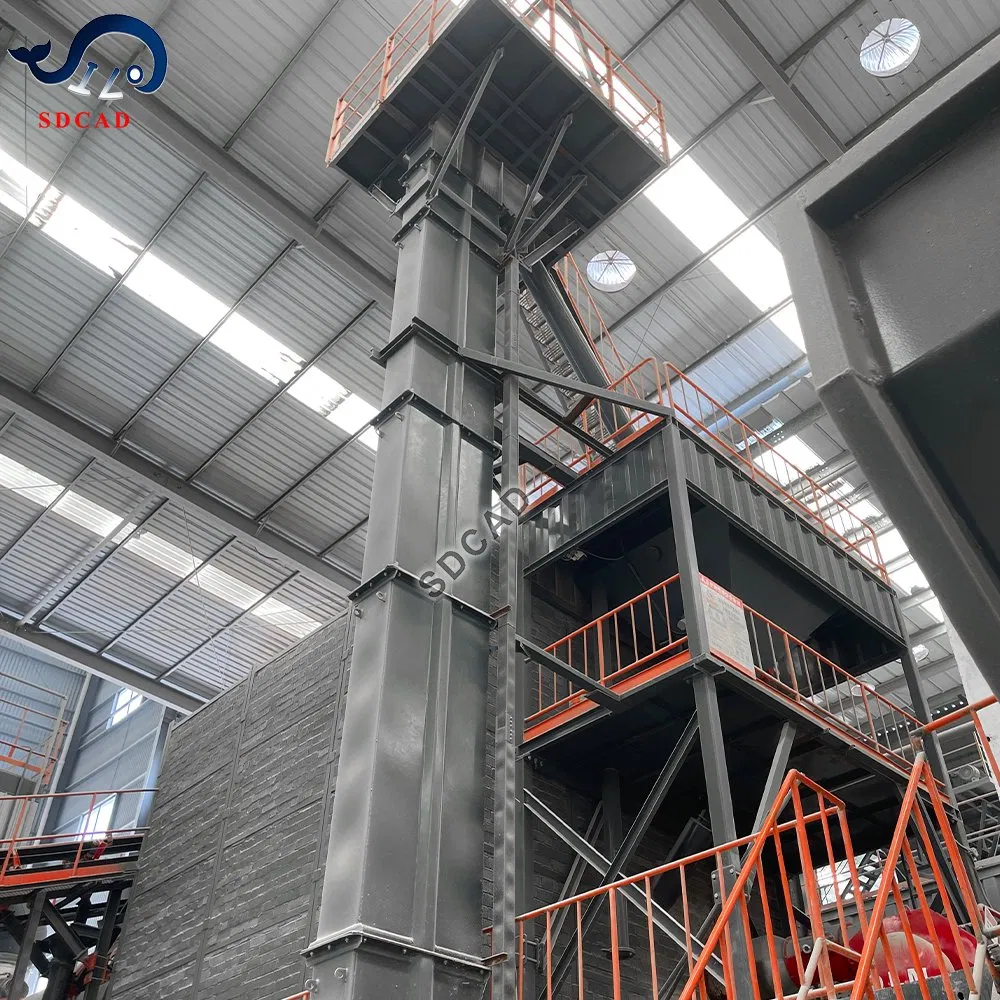 Vertical Lift System with Ring Chain for Heavy Duty Particle Handling Applications