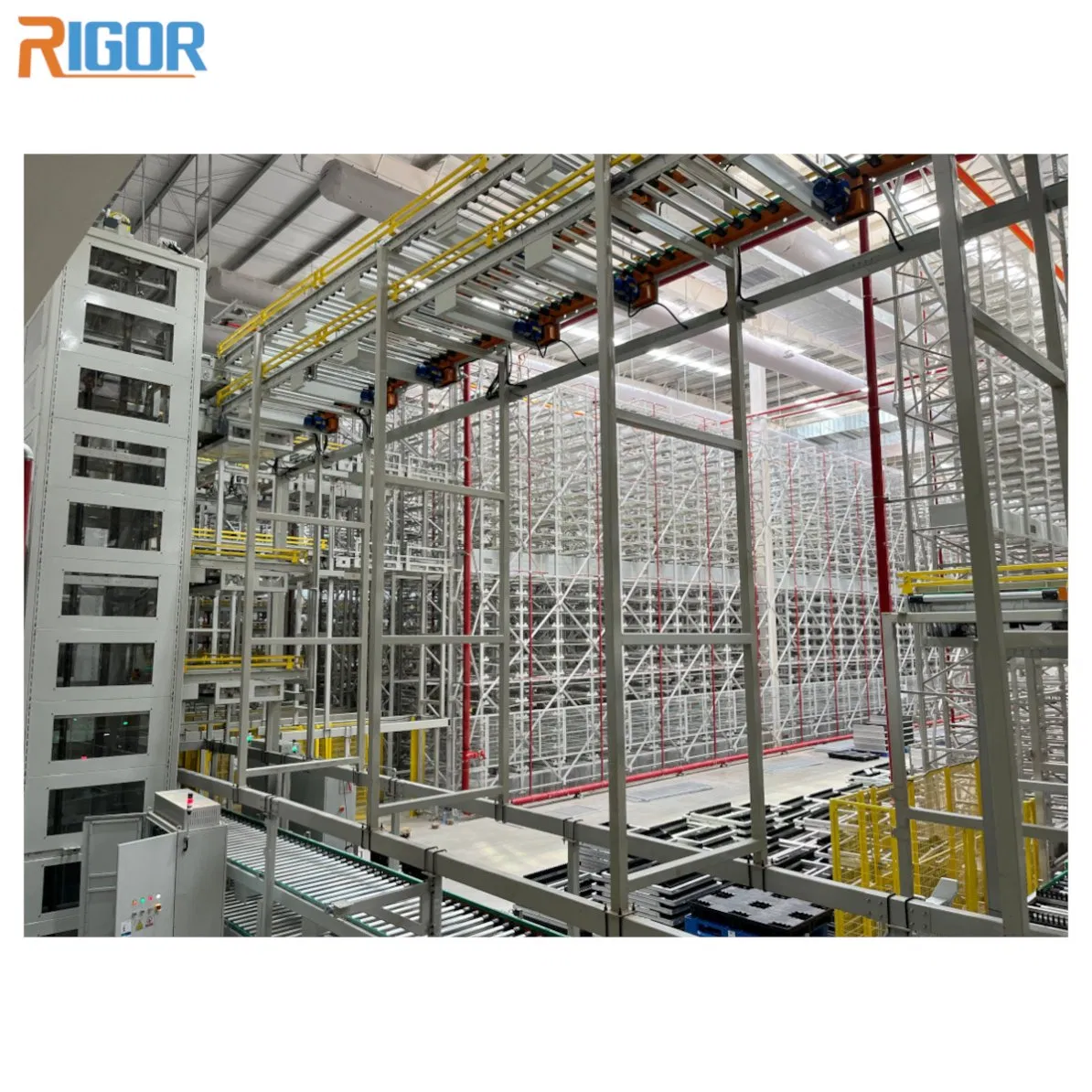 Industrial Vertical Lift Conveyor System for Efficient Storage Solutions