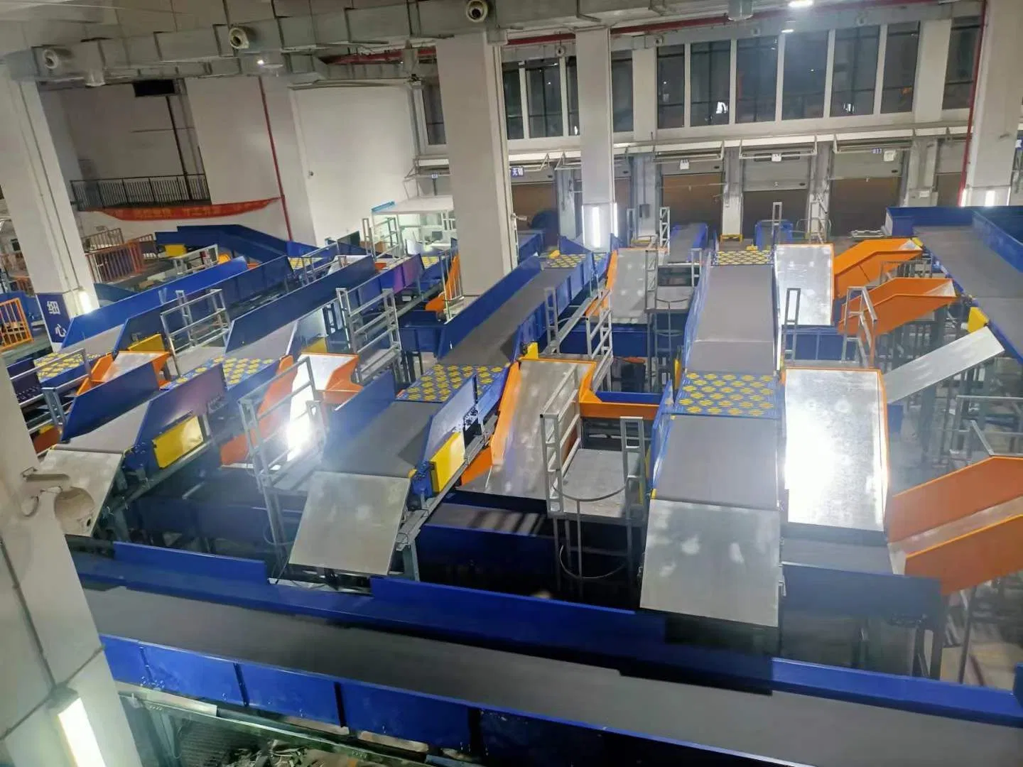 Belt Conveyor Wooden Case Warehouse Automated Parcel Line Intelligent Sorting Lines