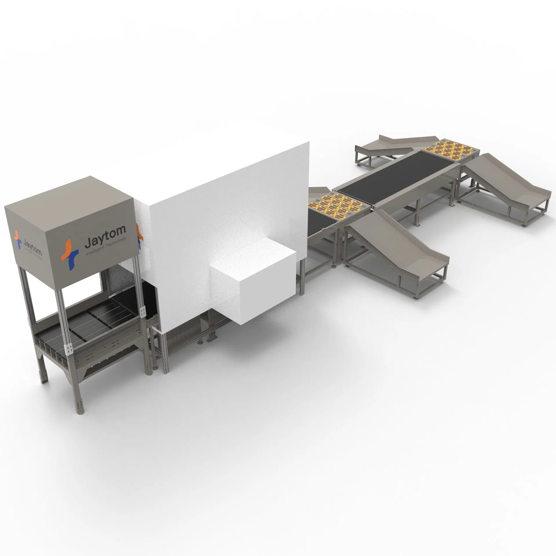 Space-Saving Smart Automated Warehouse Conveyor Sorting System for Efficient Fulfillment