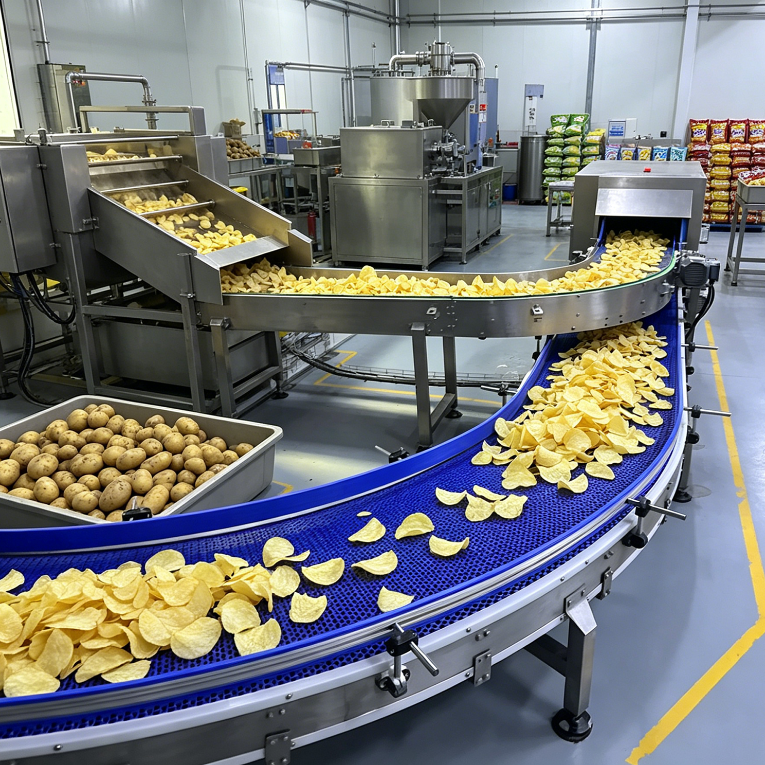 CE Factory Supply Stable Transmission High Quality Modular Plastic Curved Modular Chain Plate Line Conveyor Belt for Fresh Food