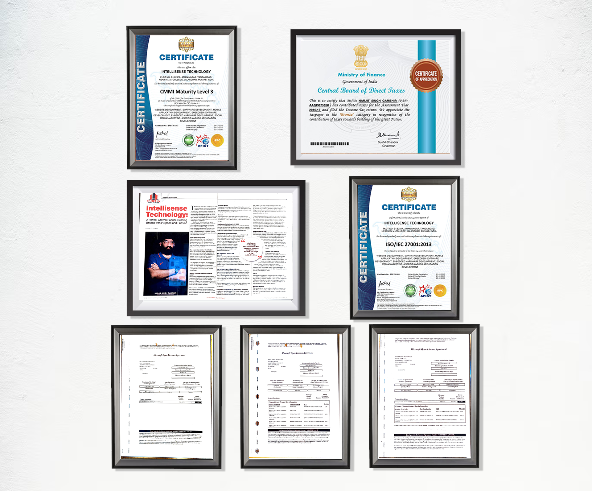 Certificate 1