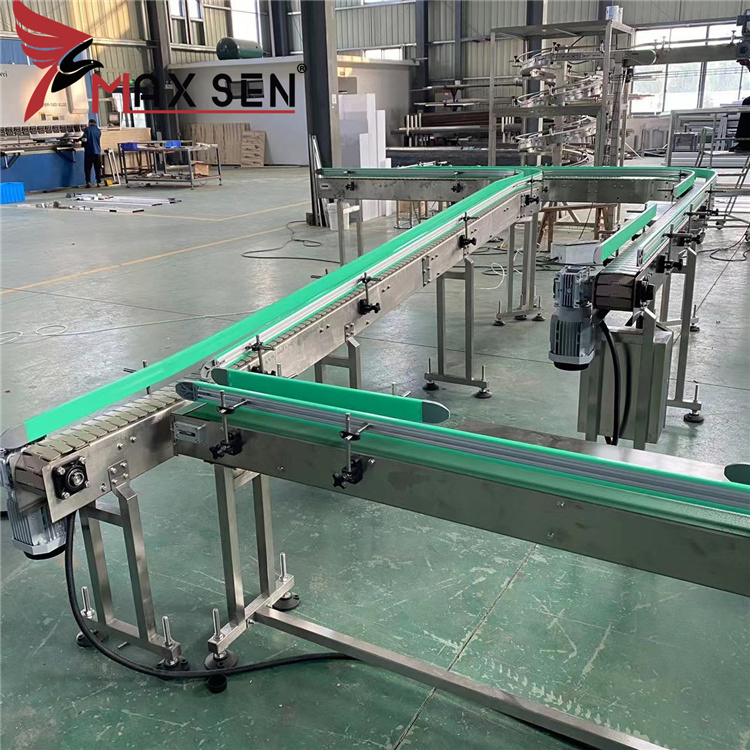High Quality Top Chain Conveyor Plastic Belt Conveyor System for Light Industry