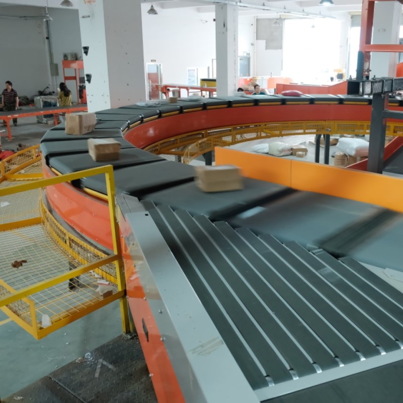 Efficient Sorting Line for Fast and Precise Product Distribution