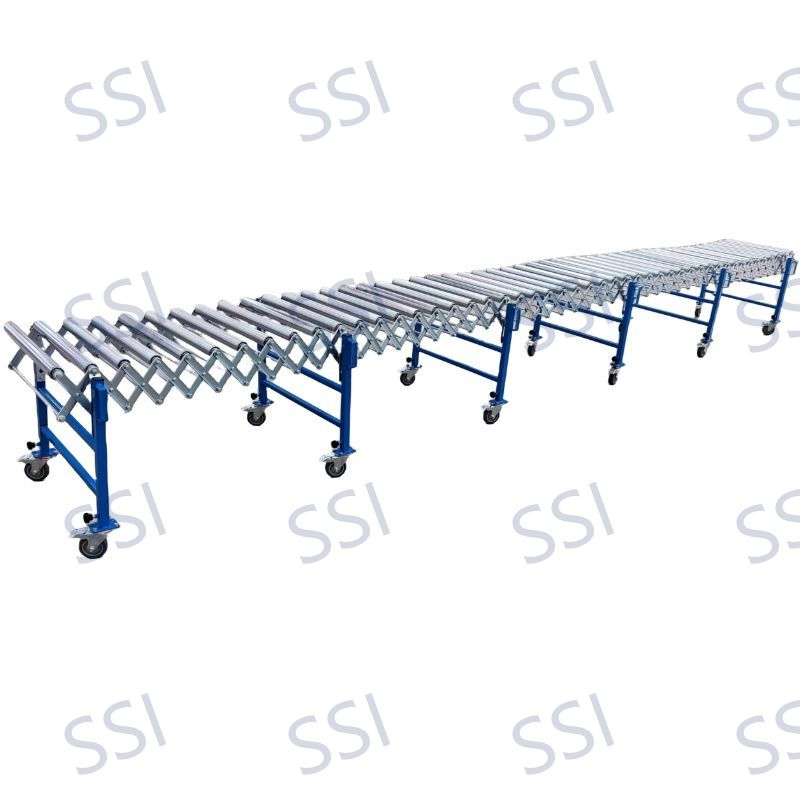 Customized Expandable Gravity Flexible Skate Wheel Conveyor System