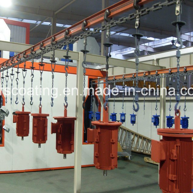 Widely Used Automatic Chain Conveyor Powder Coating System