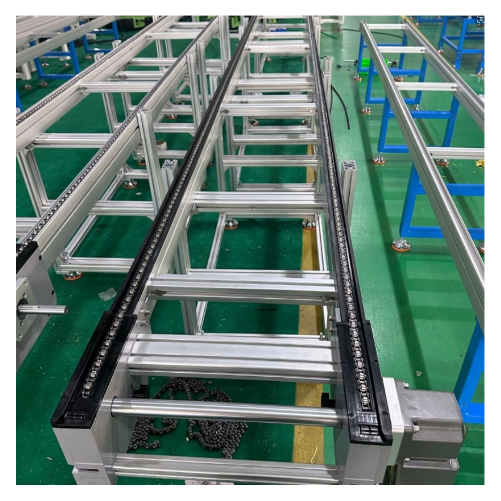 China Customized Belt Conveyor OEM Factory Price Pallet Conveyor For Heavy Goods Industrial Conveying System