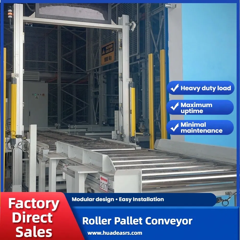 Customized Pallet Conveyor System for High Speed Movement in Logistics Distribution Centers