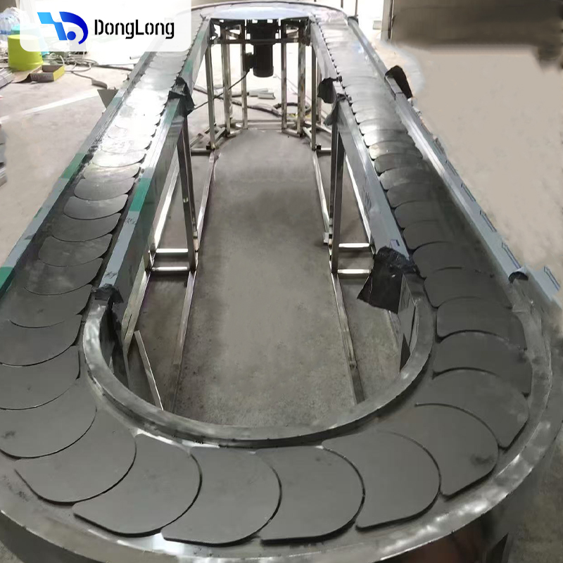 Plastic Material Conveyor System Rotating Sushi Conveyor Belt Rotating Small Hot Pot Equipment
