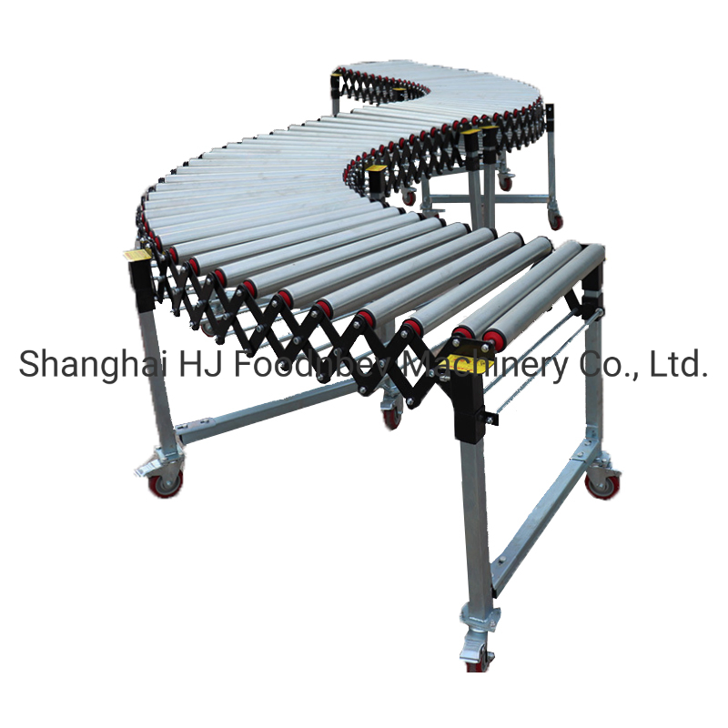 Motorized Flexible Powered / Gravity Expandable Roller Conveyor