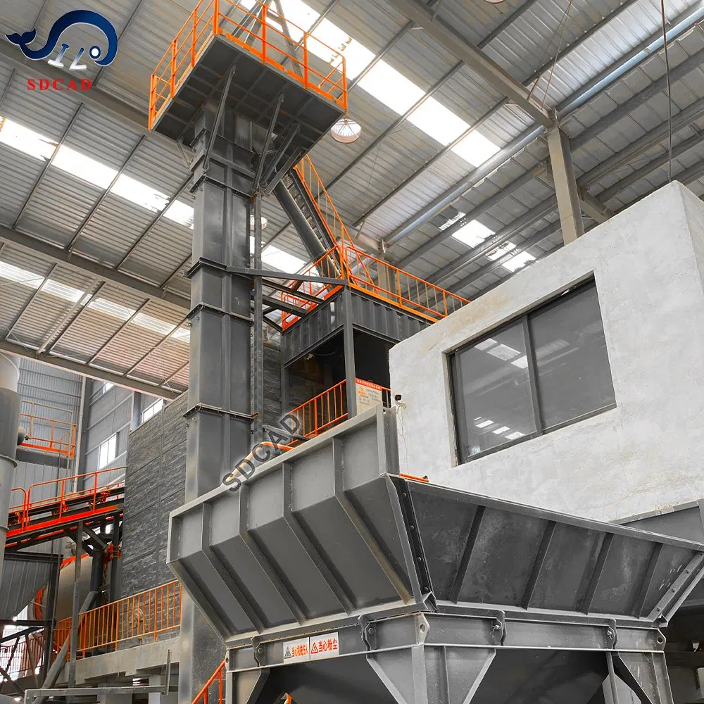 Vertical Lift System with Ring Chain for Heavy Duty Particle Handling Applications