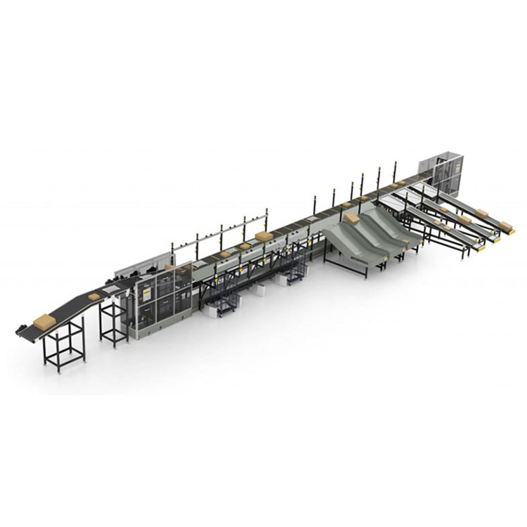 High Speed Customized Warehouse Logistics Parcel Sorting Conveyor System for E-commerce Fulfillment Center Parcel Sorting Line