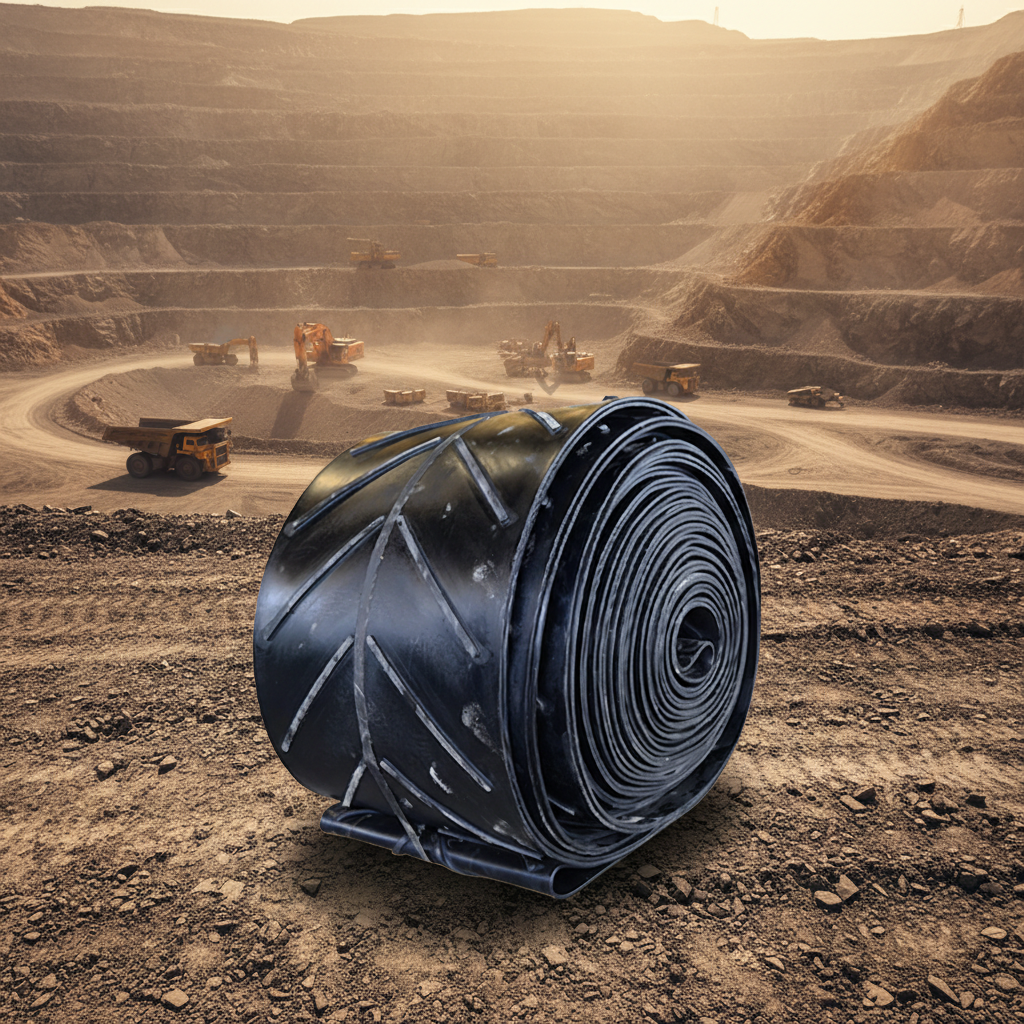 Heavy Duty Rubber Conveyor Belt for Mining Industry