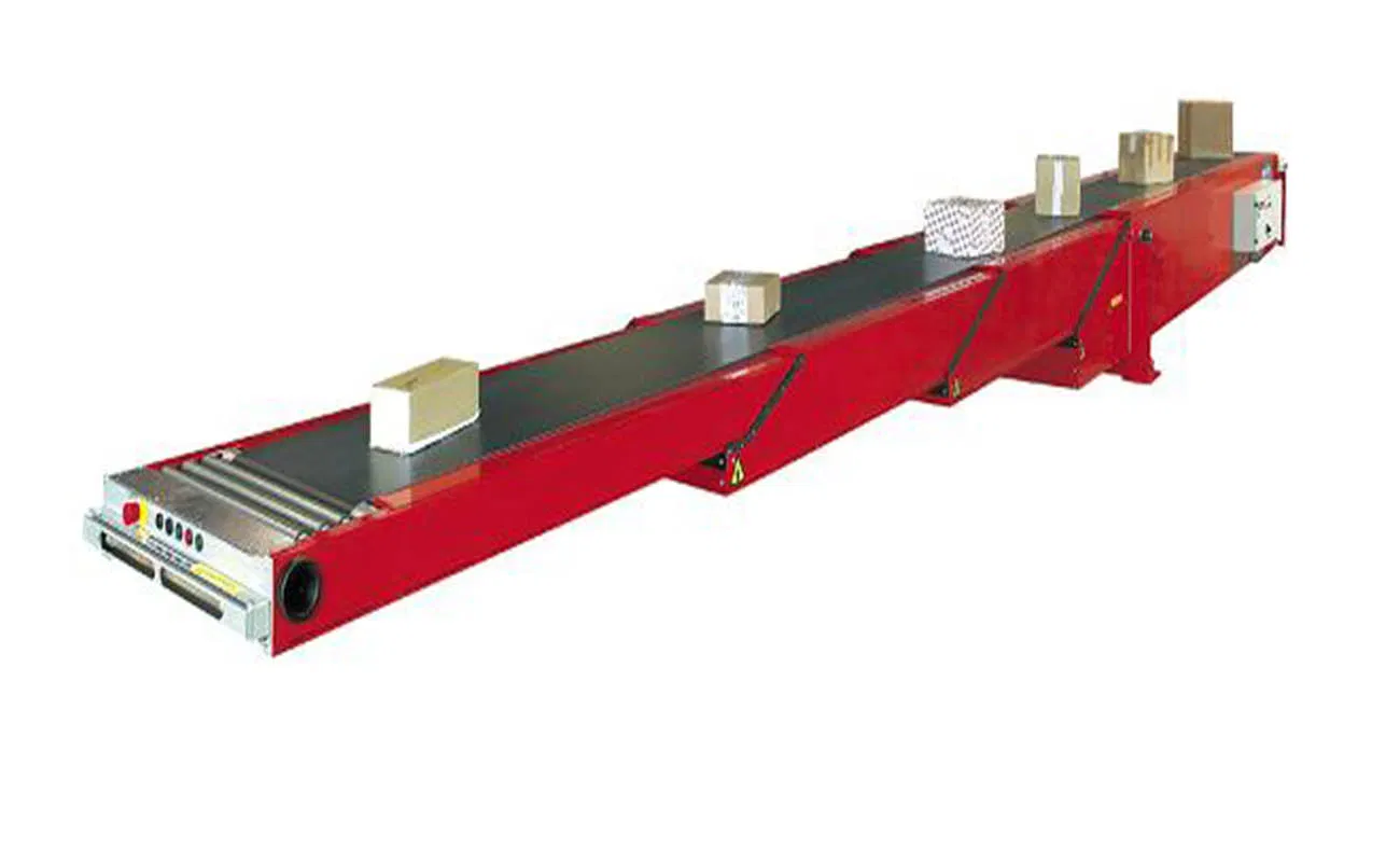 Truelisort High Efficiency Telescopic Conveyor System with Custom Fixed Stainless Steel Belt