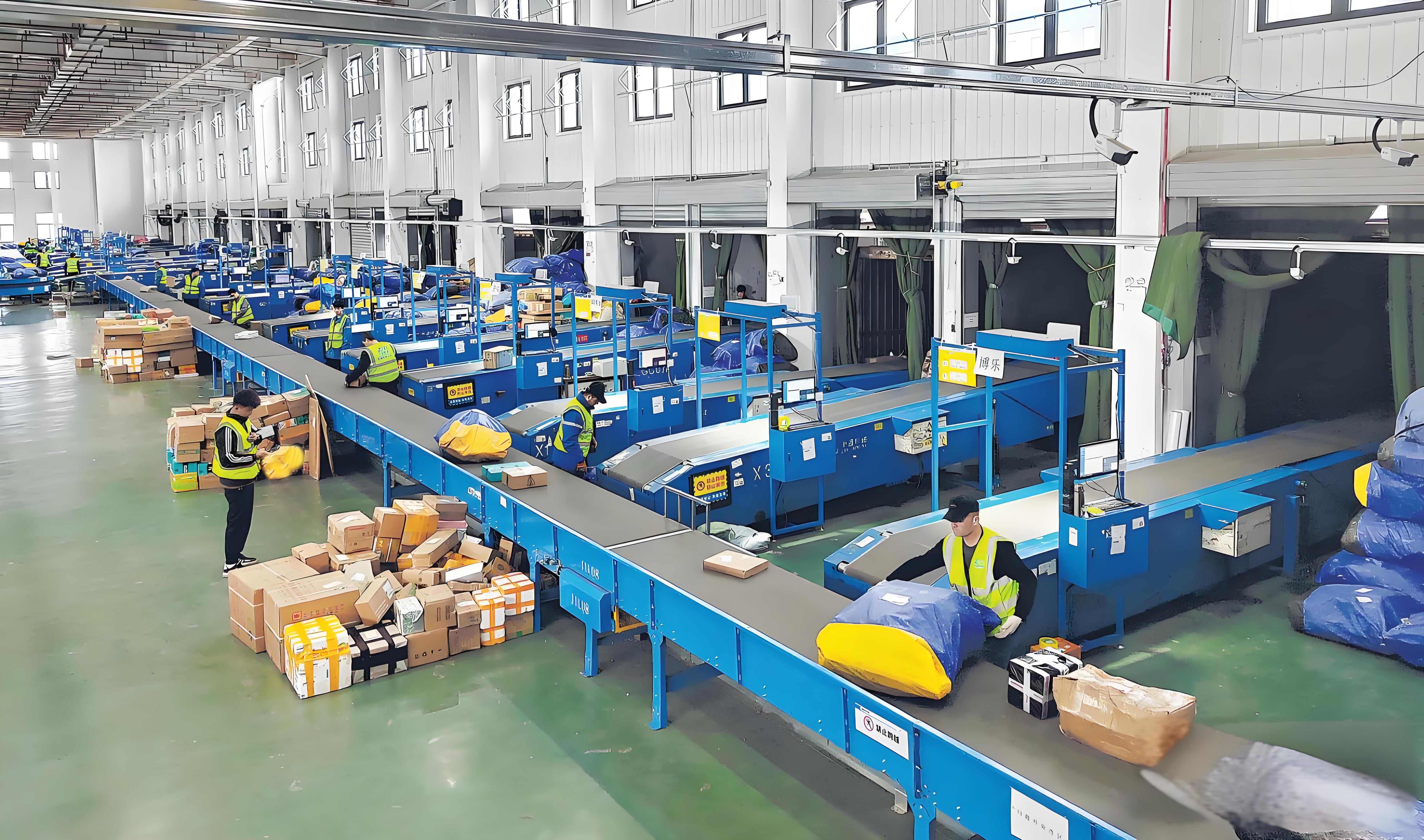 Manufacturer E-Commerce Transportation Warehouse Parcel Customized Logistics Package Sorting Conveyor