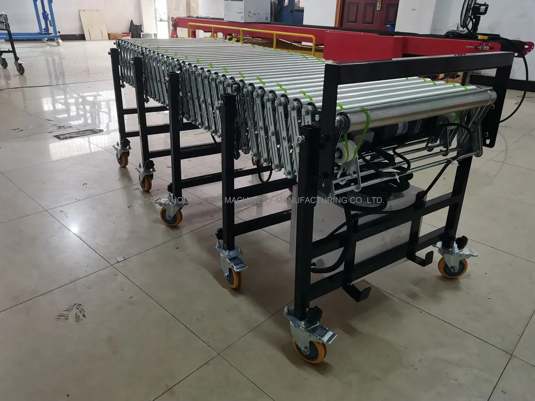 Powered Flexible Roller Conveyor 9