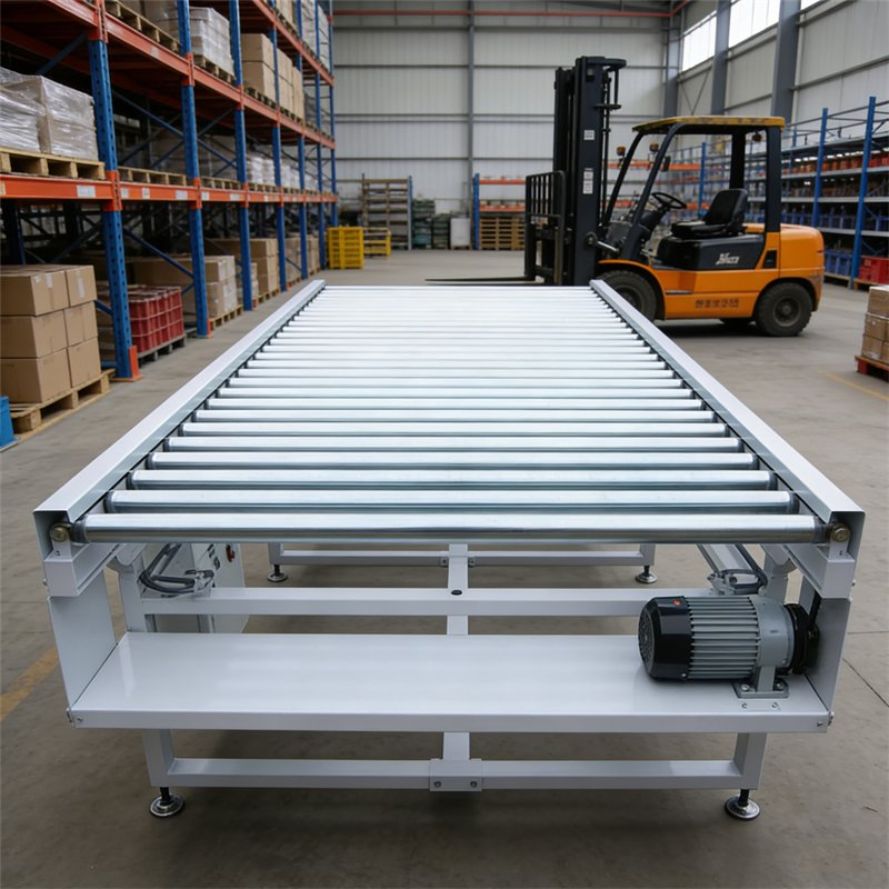 High Speed Roller Conveyor for Sorting and Distribution Lines