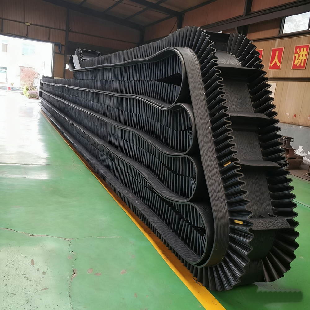 TRX Heavy Duty Flat Conveyor Belt Industrial Mining Oil Resistant Rubber Cutting Conveyor Belts