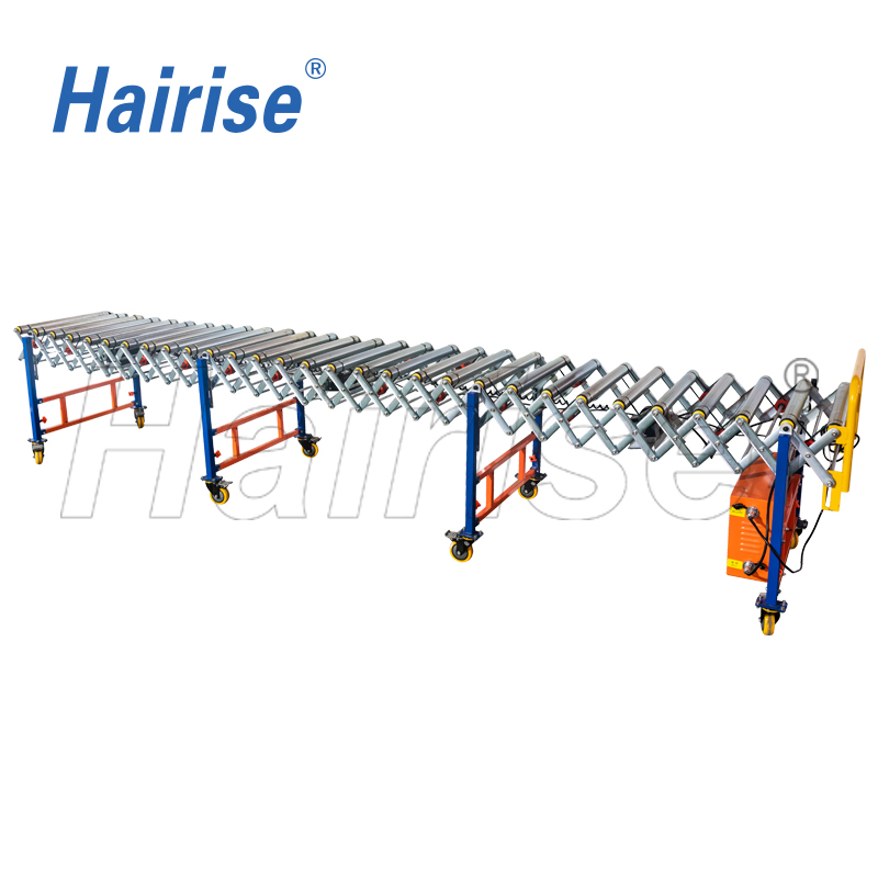 Hairise Price Custom Mini Automatic Gravity Roller Conveyor System Wtih ISO&amp; CE &FDA Certificate
