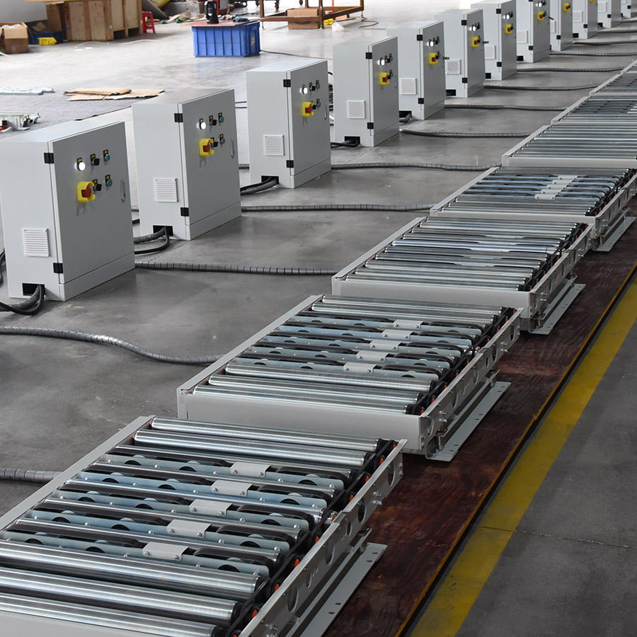 E-Commerce Popup Conveyor 90&deg; Lifting Transfer Roller Sorting Conveyor Ideal for Parcel Sorting