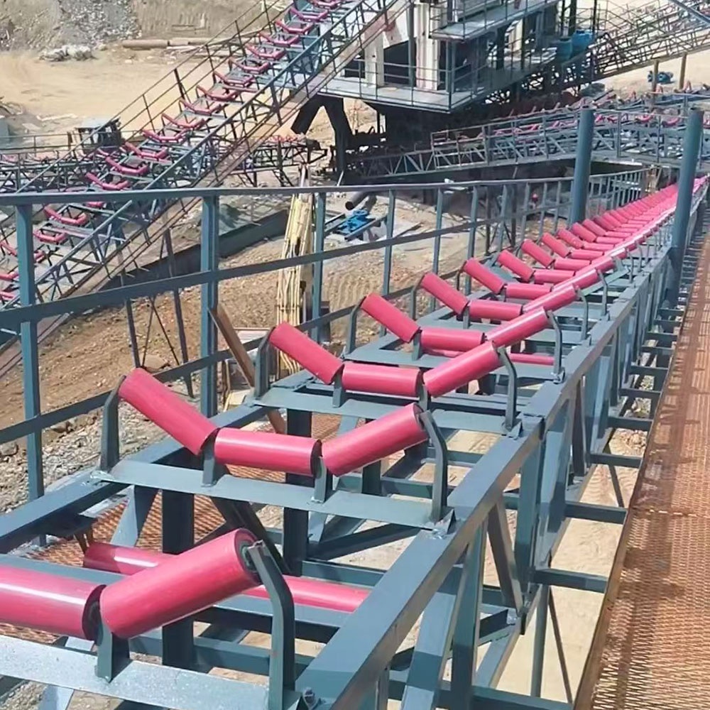 Heavy-duty Belt Conveyors for Large-scale Mines, Adjustable-speed Industrial Material Handling Belt Conveyors