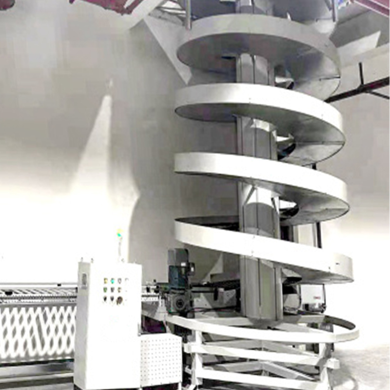 New Modular Spiral Conveyor with Quick-Assembly for Manufacturing Plant and Retail Applications Flexible Production
