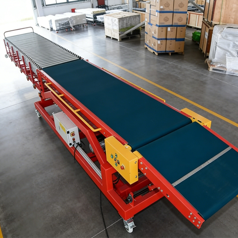 Find Practical Dock Door Material Handling Equipment for Fast Order Fulfillment Mobile Gravity Conveyor