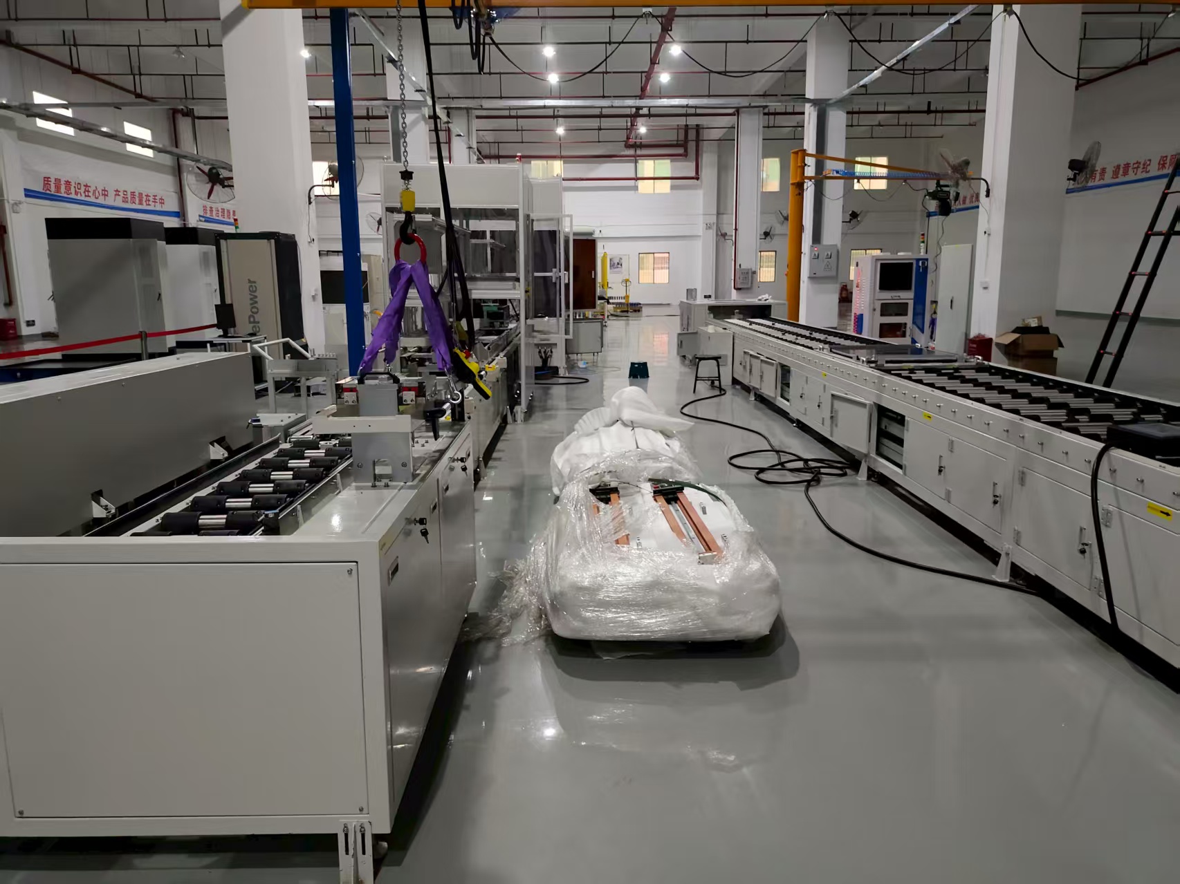 Modular Metal Frame 5-Roller Conveyor