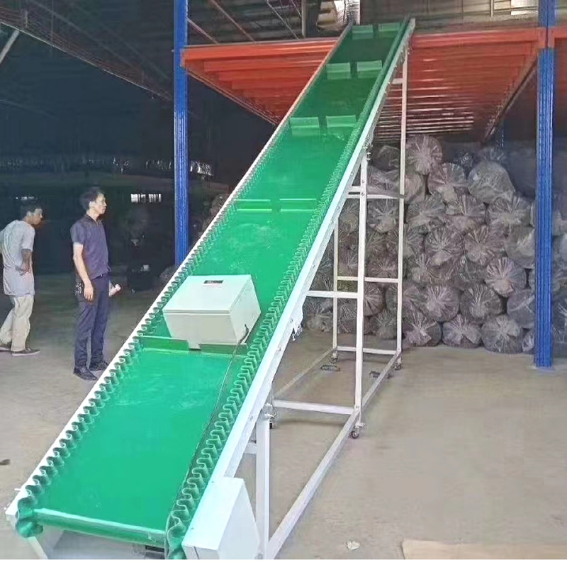 Zhenway Automatic Motorized Extendable Belt Conveyor Inclined Declined System Logistics Manufacturing E-commerce Warehouse