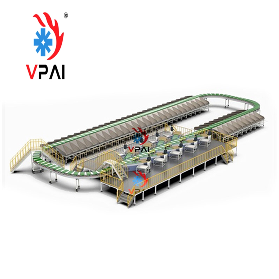 Efficient Delivery Customized High-Speed Vpai Weight Parcel Sorting Machine Logistic Warehouse Sorting Conveyor