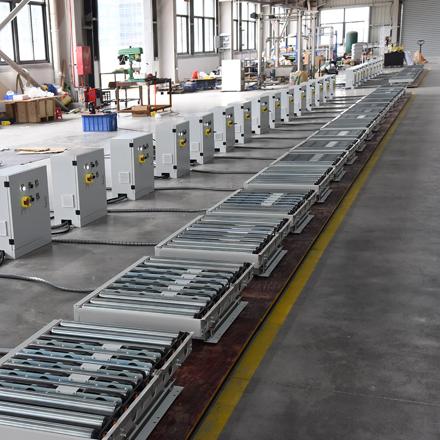 E-Commerce Popup Conveyor 90&deg; Lifting Transfer Roller Sorting Conveyor Ideal for Parcel Sorting
