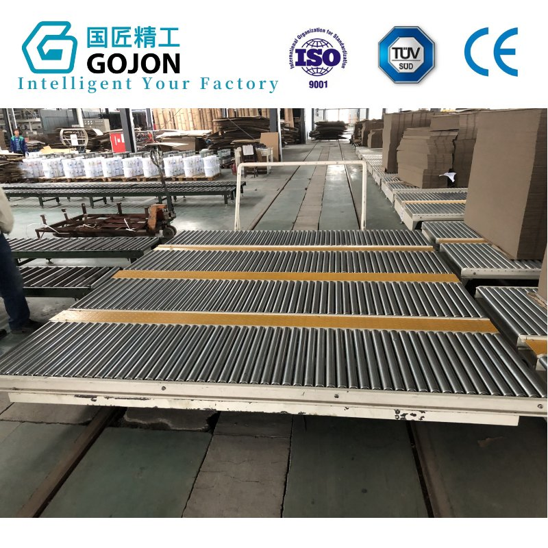 Carton Box Driven Roll Conveyor Portable Gravity Roller Conveyor System for Flexible Workshop Application